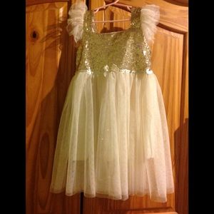 Just Couture Gold Sequin Dress